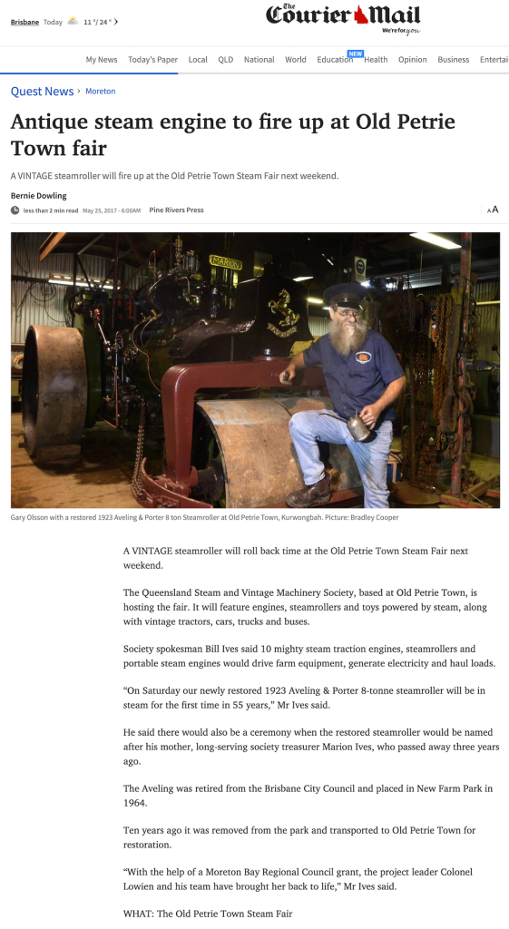 antique steam train